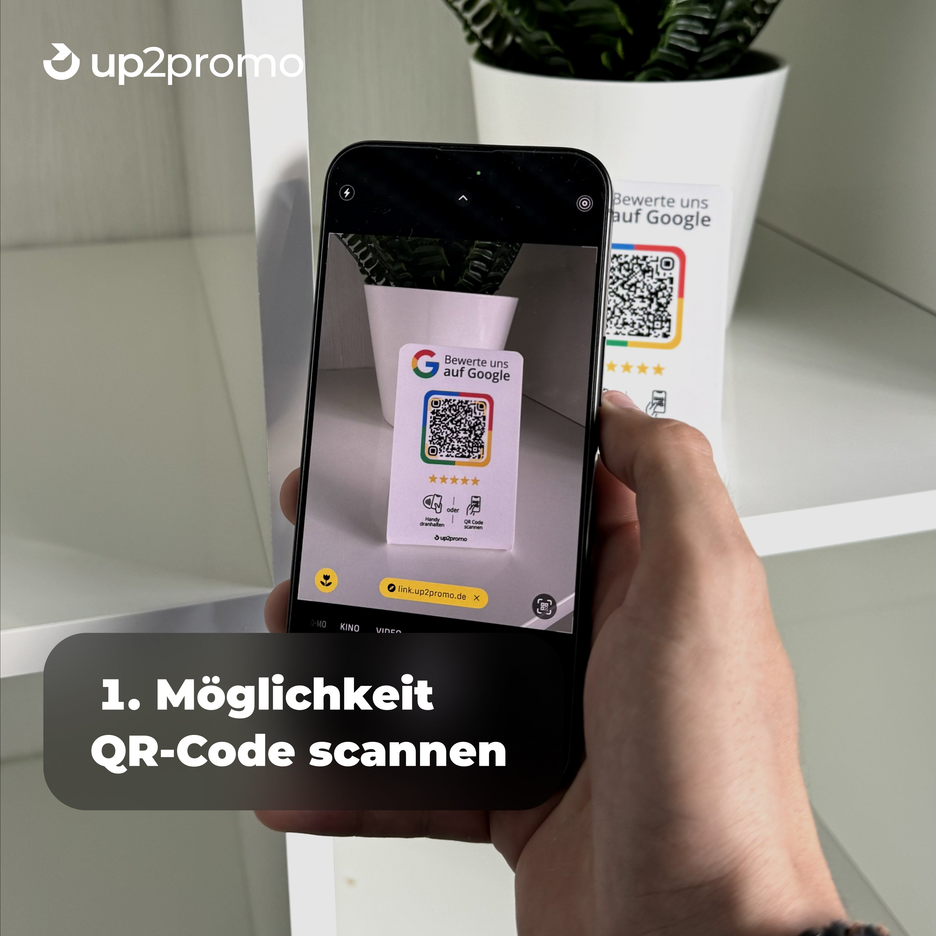 Google Review Stand with NFC & QR